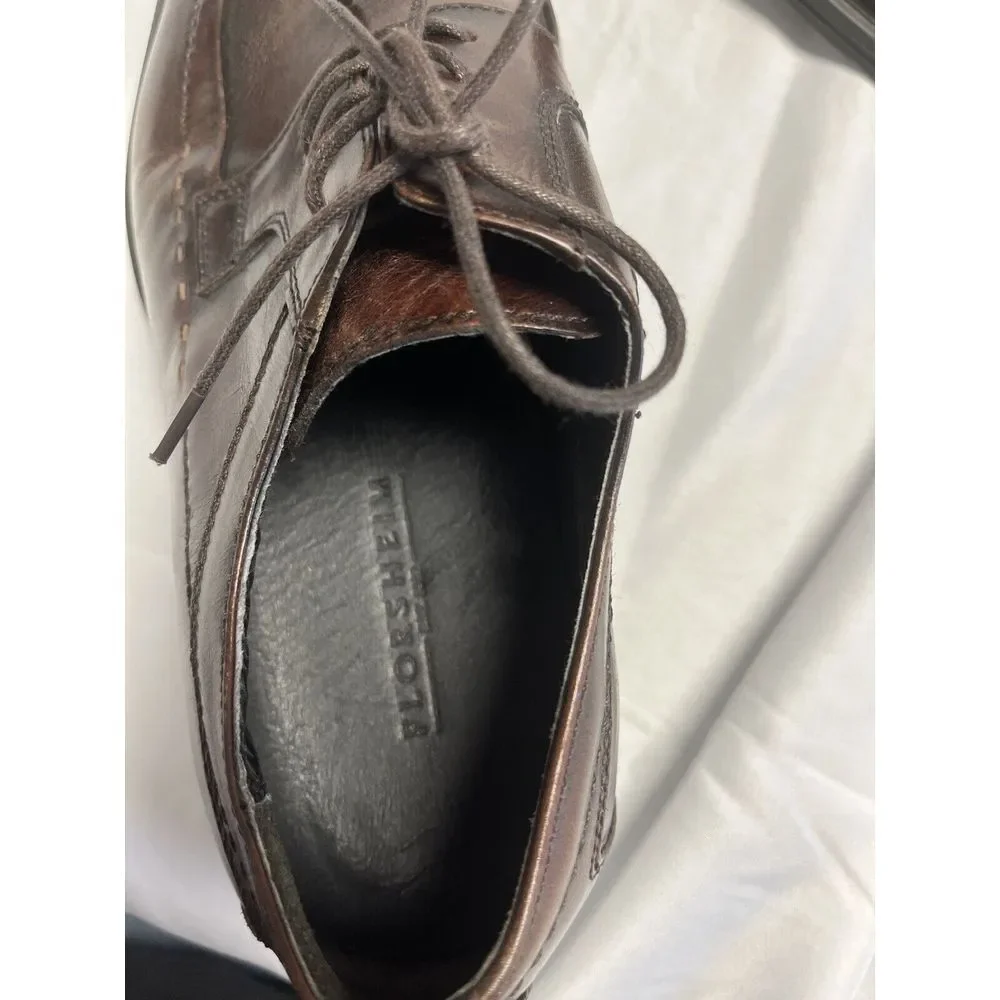 Cole Haan‎ Mens Brown Derby Dress Shoes 11 D Grandpa Dad Driving Casual